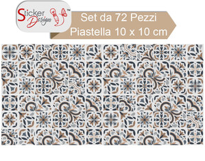 Stickers piastrelle moderne decorazione per abbellire le mattonelle